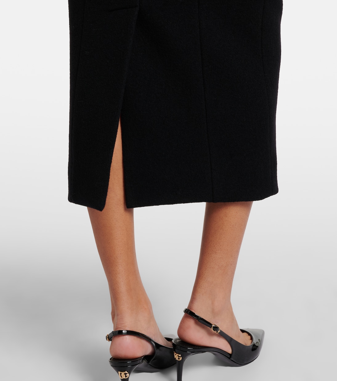 Jupe crayon en laine vierge | Dolce&Gabbana