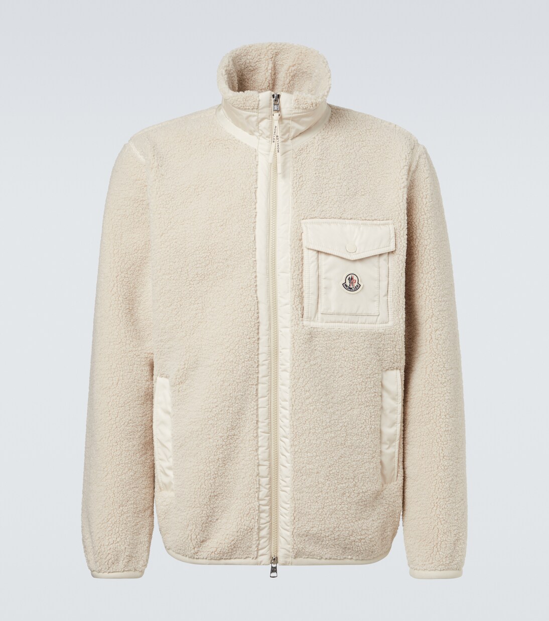 Fleece zip-up cardigan | Moncler