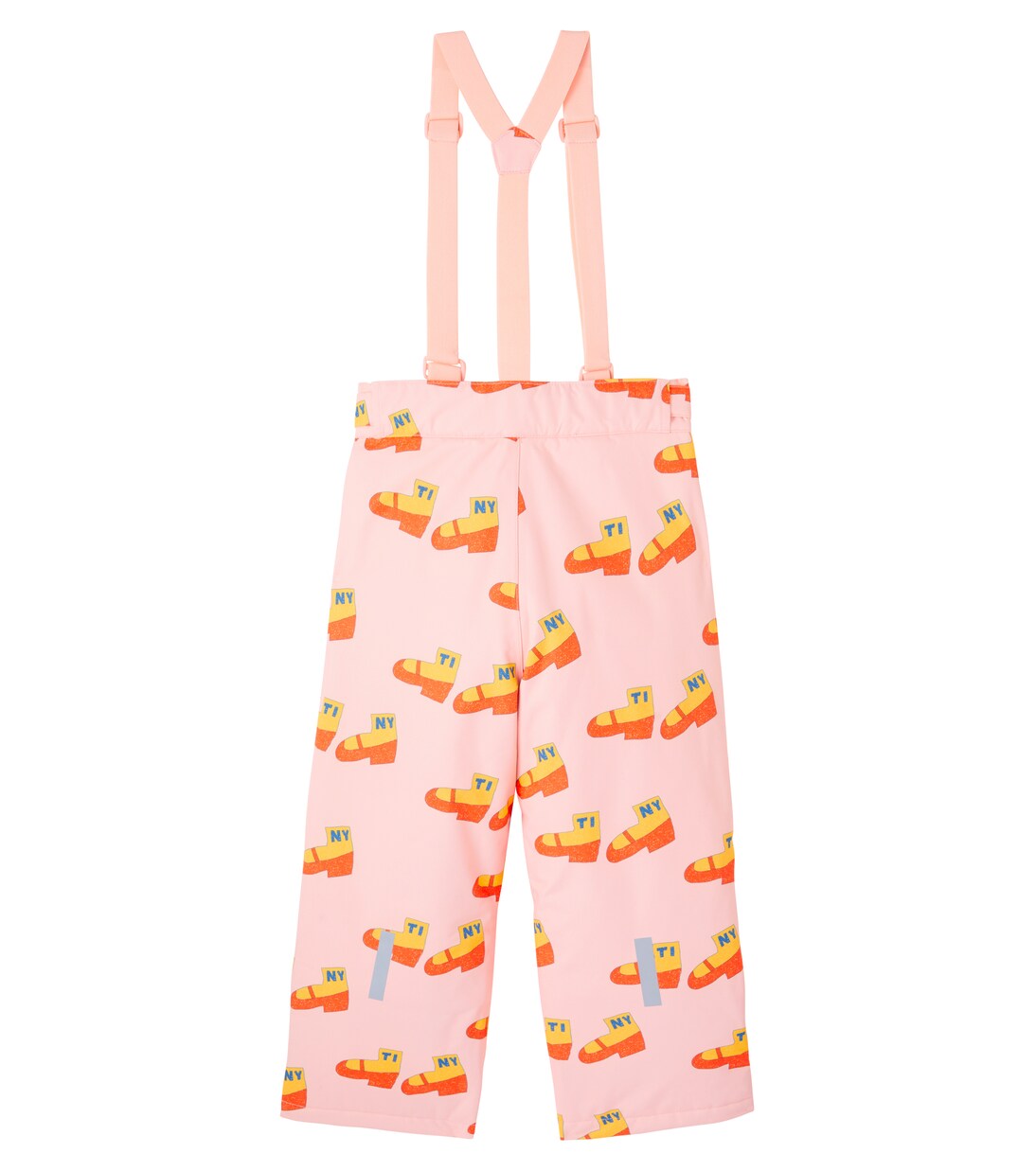 Printed ski salopettes | Tinycottons