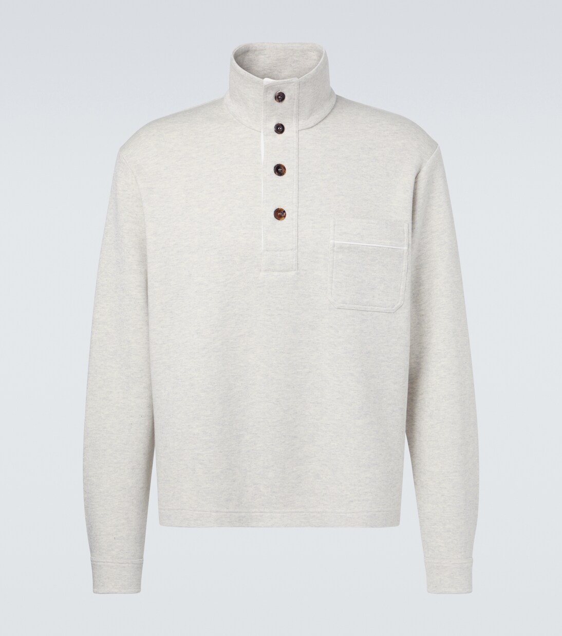 Sweatshirt aus Baumwolle, Seide und Kaschmir  | Tom Ford