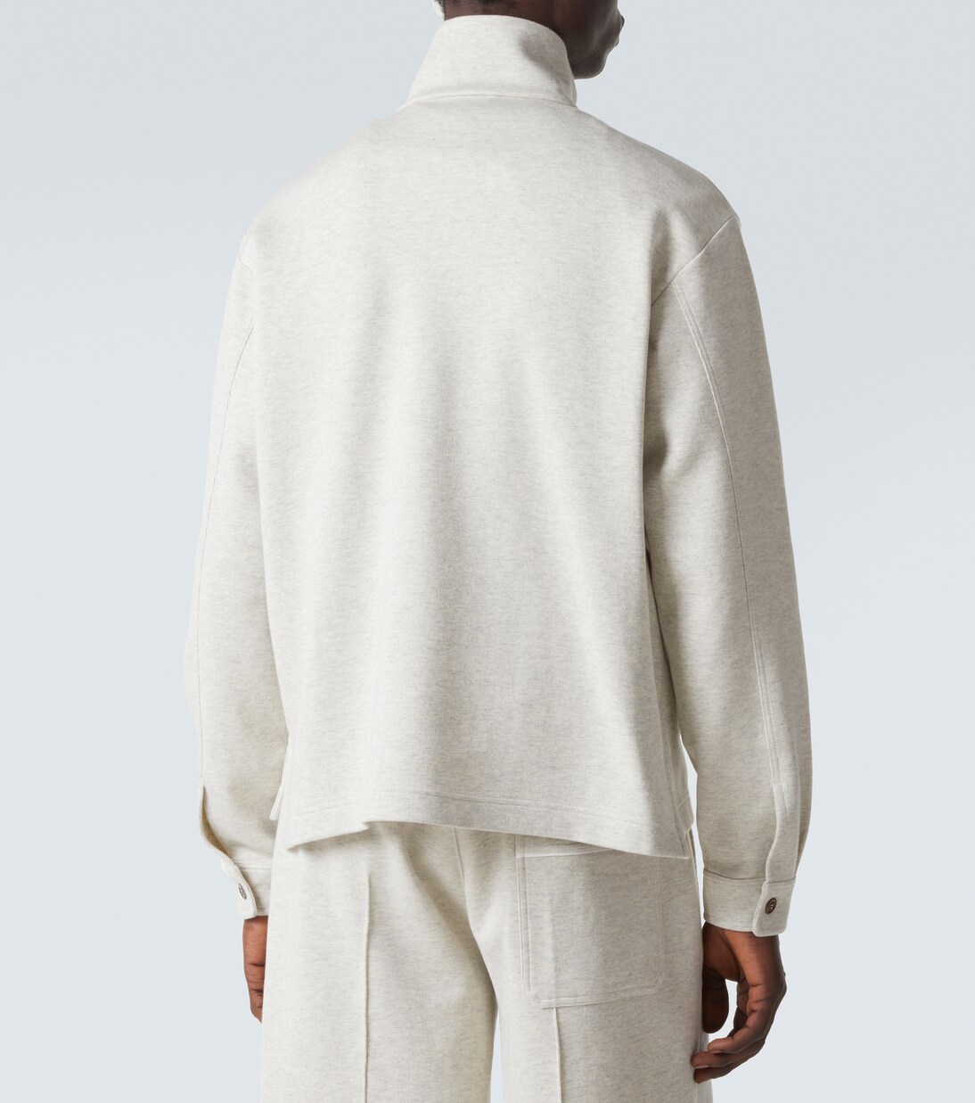 Sweatshirt aus Baumwolle, Seide und Kaschmir  | Tom Ford