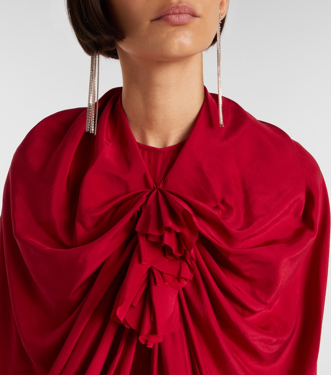 Robe aus Seide | McQueen