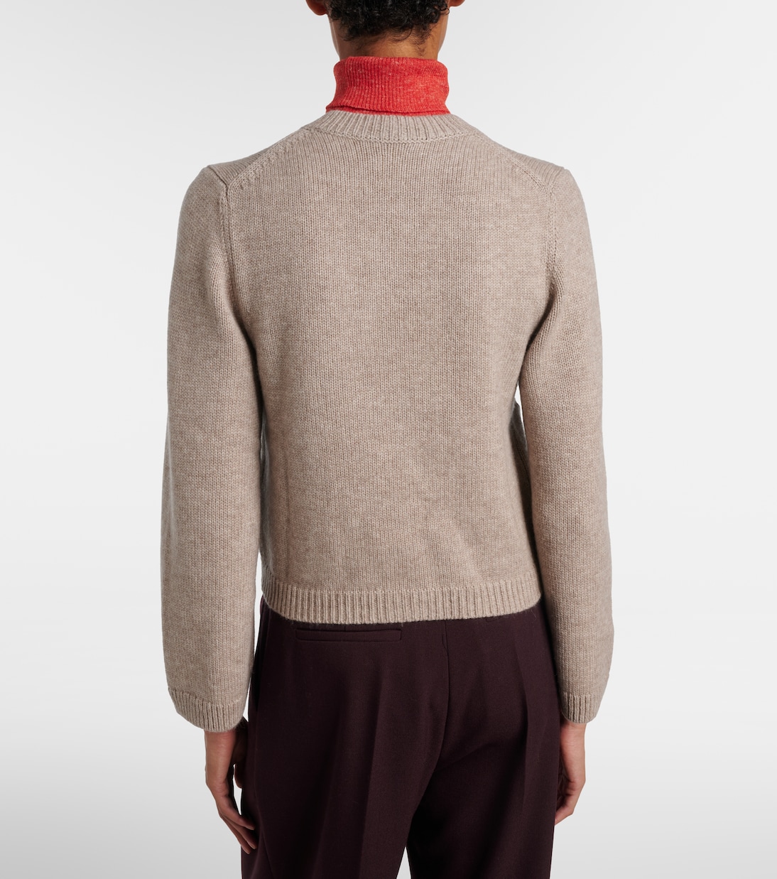 Wool and cashmere cardigan | Jardin des Orangers