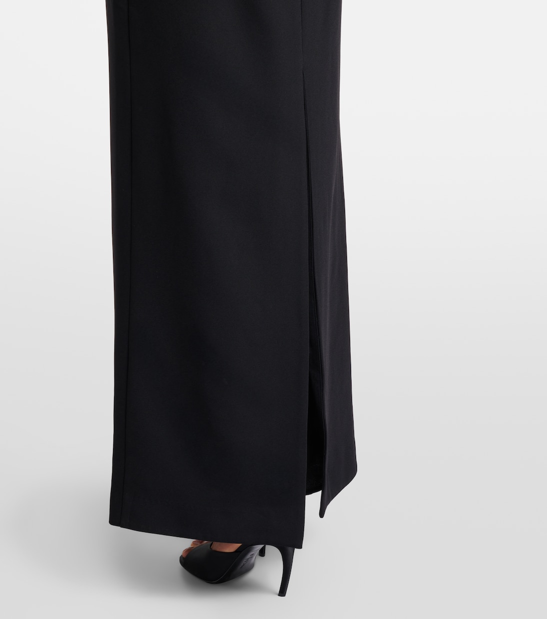 Embellished halterneck crêpe gown | Simkhai