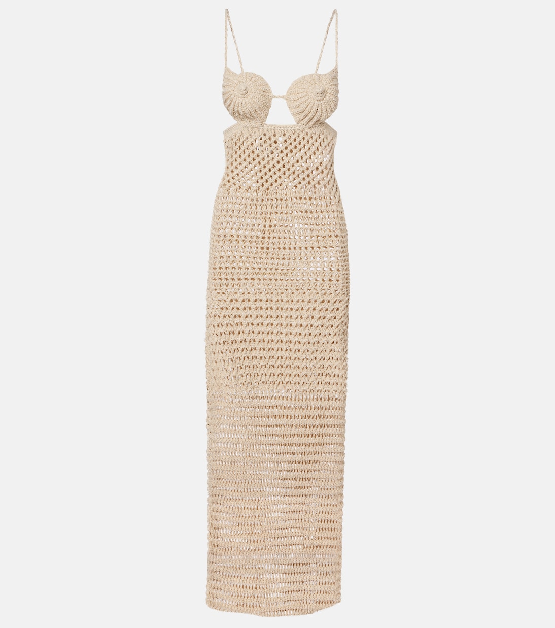 The Sound Of The Sea crochet maxi dress | Alanui