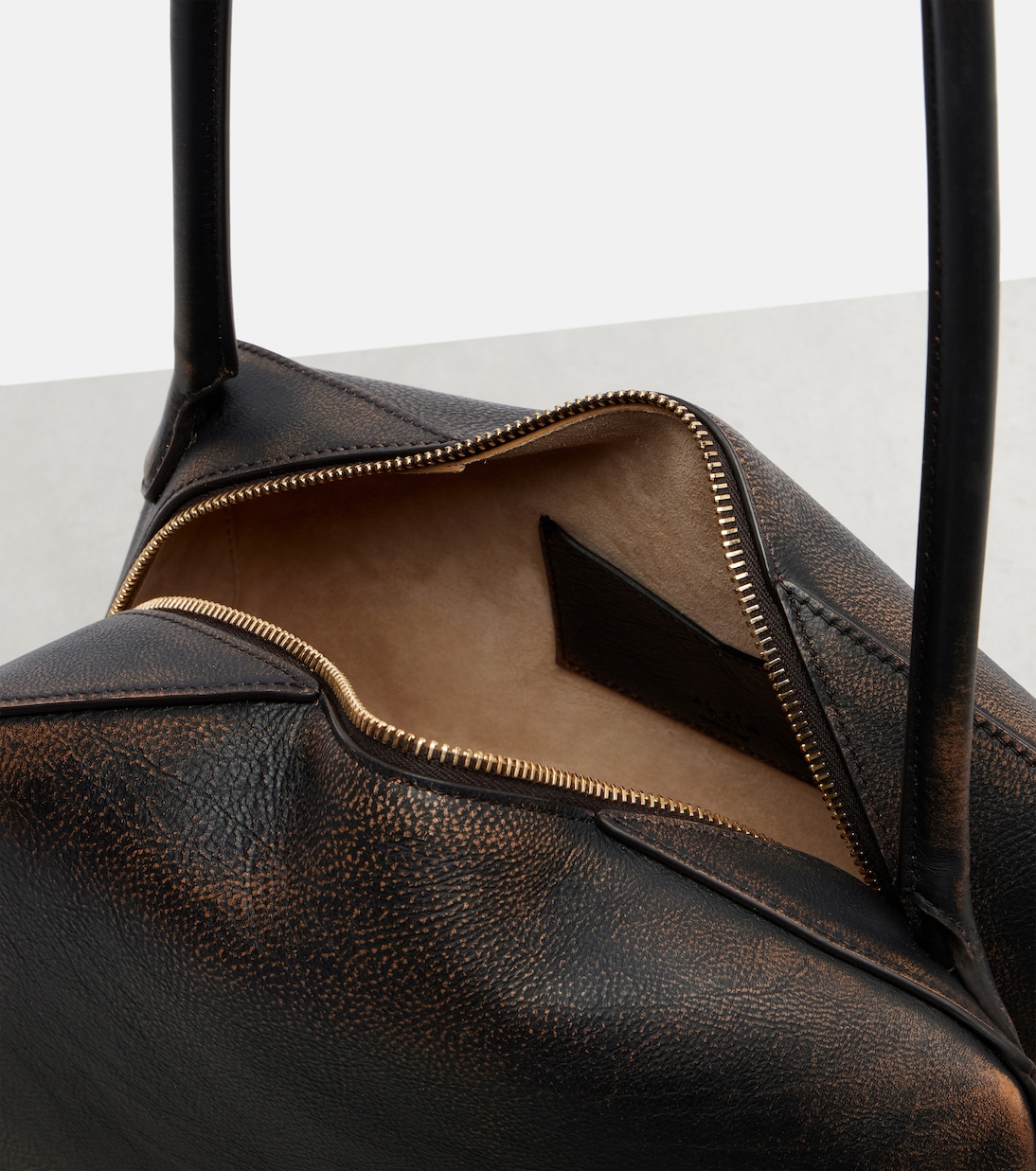 Sac Le Bouledogue Medium en cuir | Alaïa