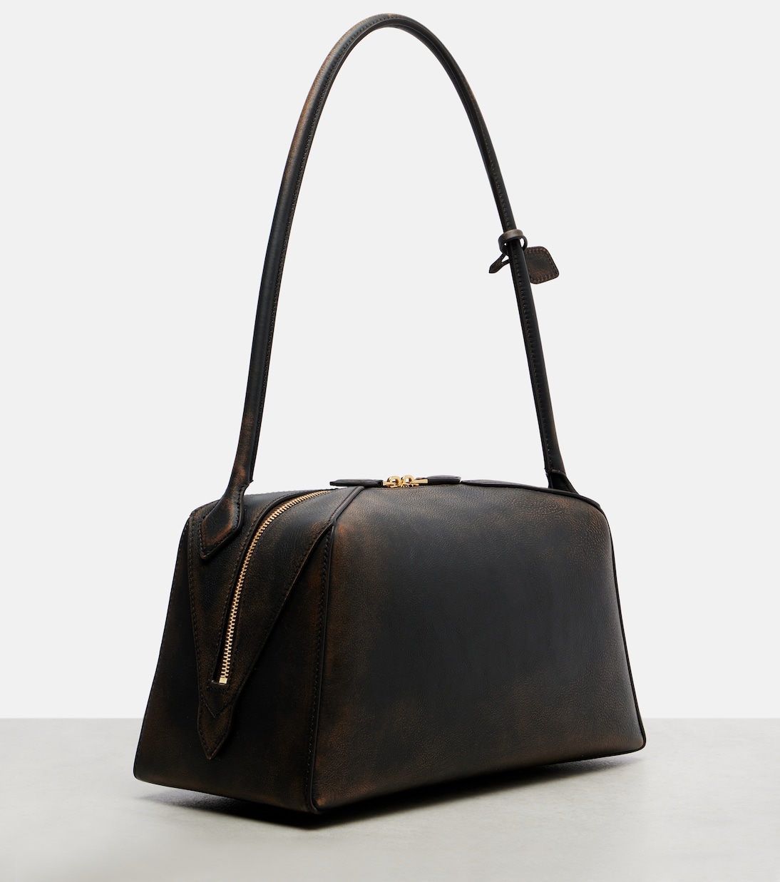 Sac Le Bouledogue Medium en cuir | Alaïa