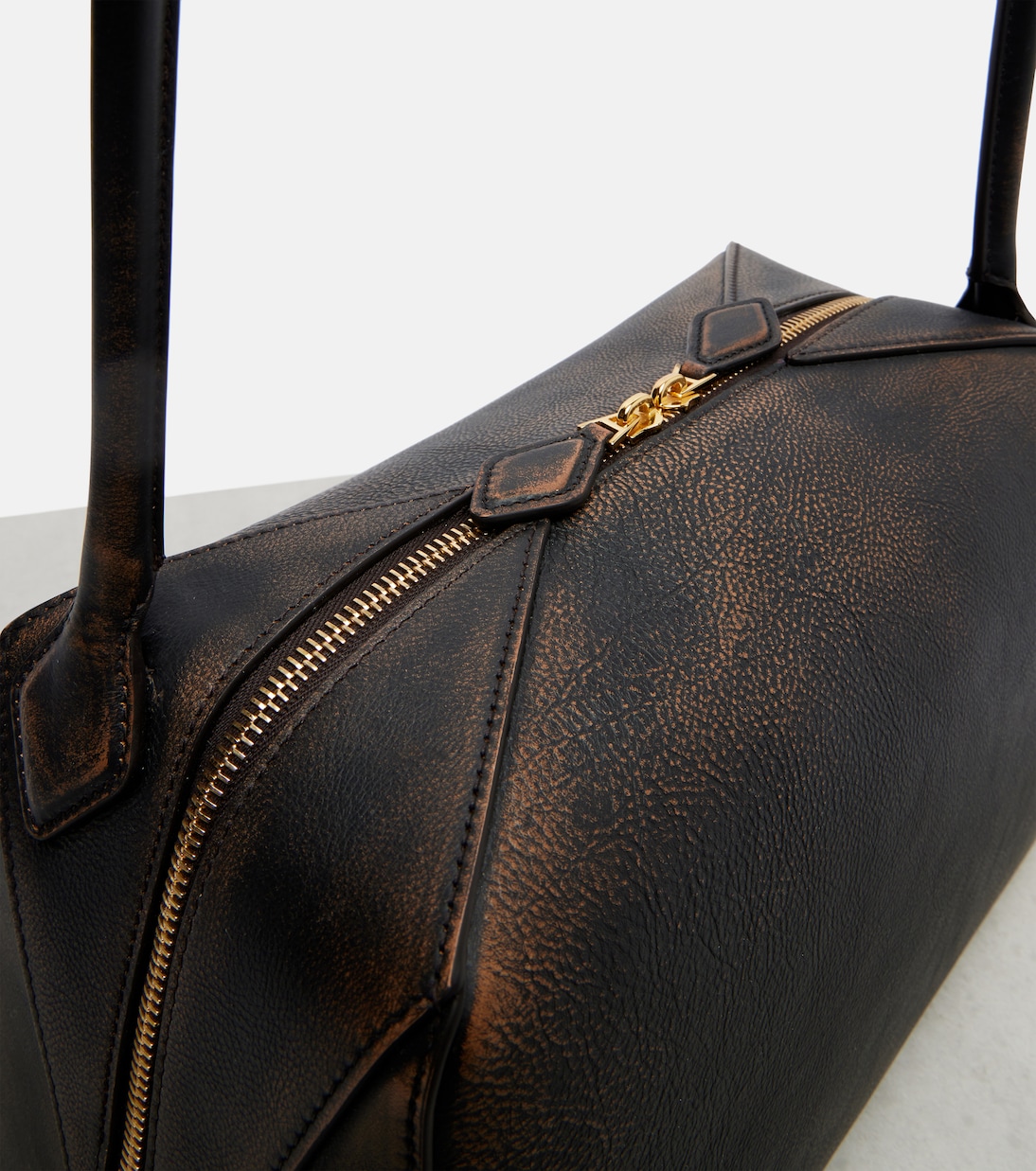 Sac Le Bouledogue Medium en cuir | Alaïa