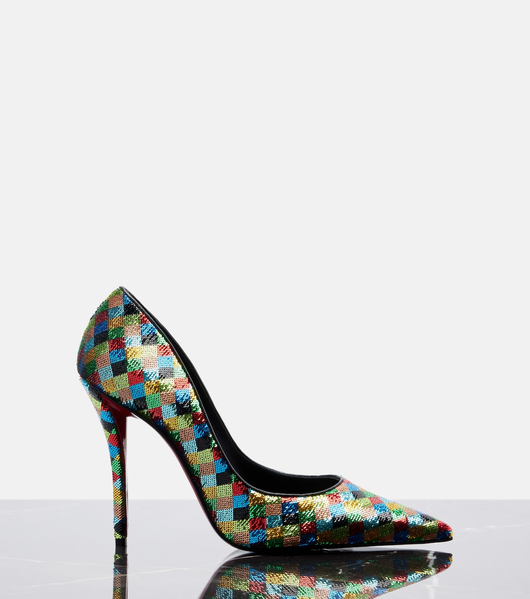 Décolleté Miss Z con paillettes | Christian Louboutin