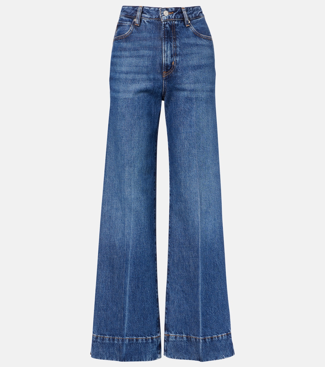 High-Rise Flared Jeans Slice | Frame