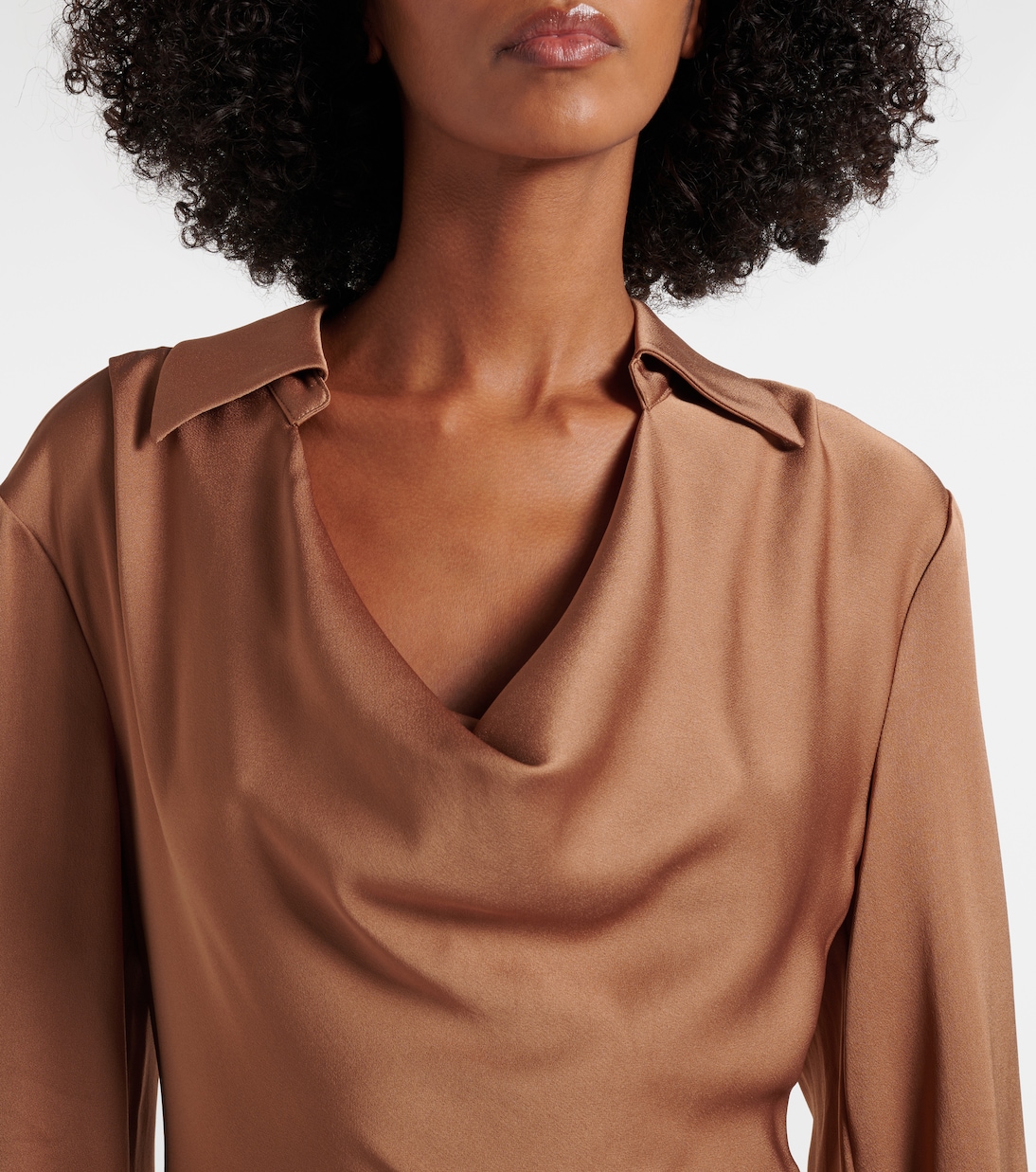 Robe Adelle aus Satin | Simkhai