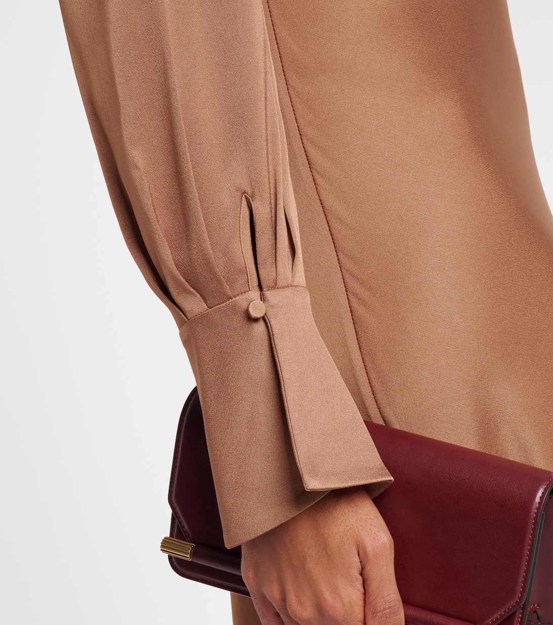 Robe Adelle aus Satin | Simkhai