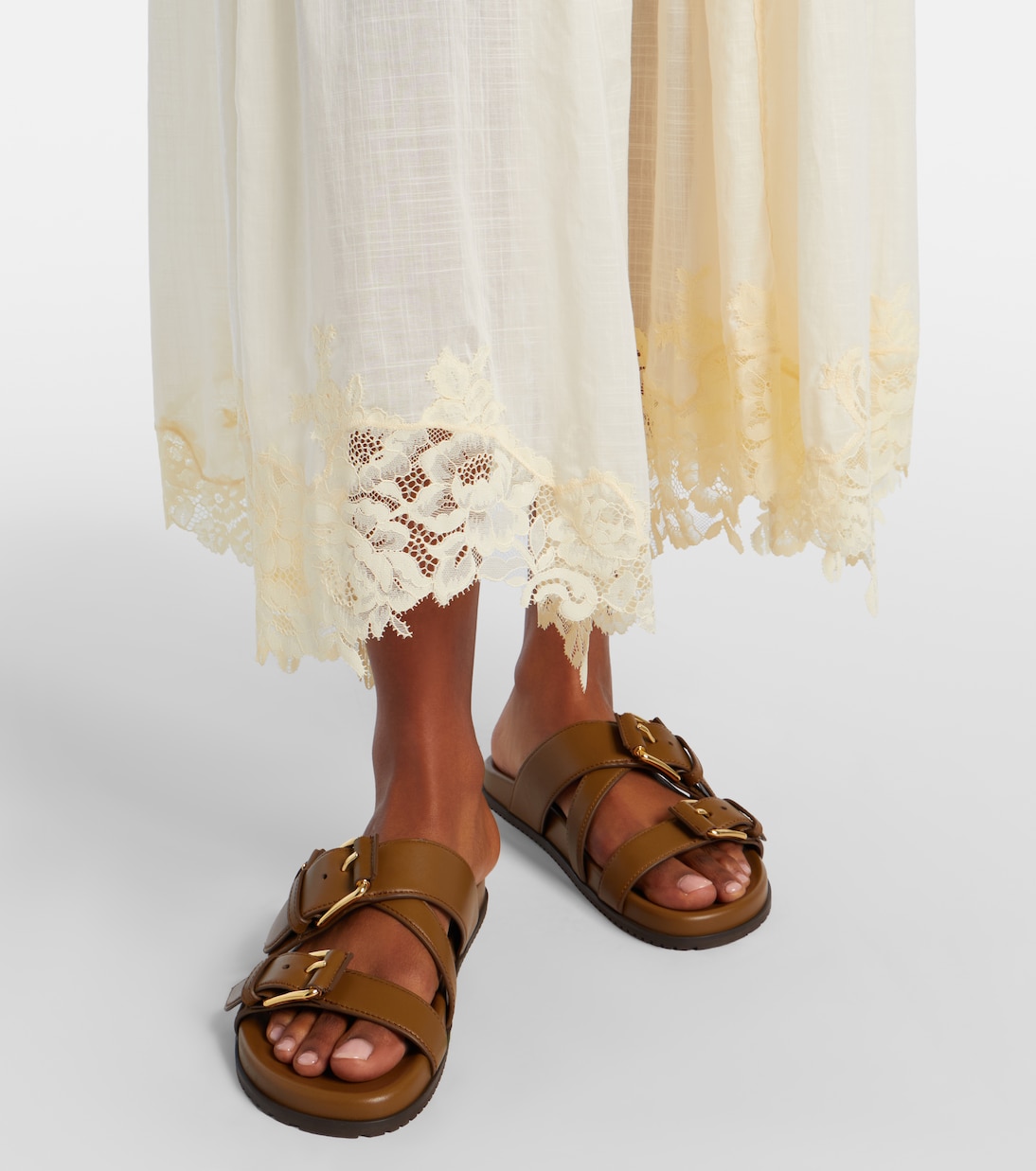 Orla leather sandals | Zimmermann