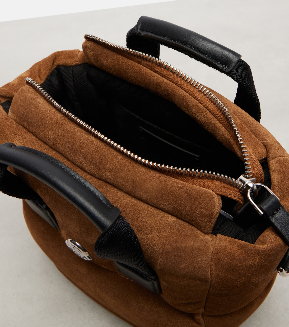 Henkeltasche Caradoc Micro aus Veloursleder | Moncler