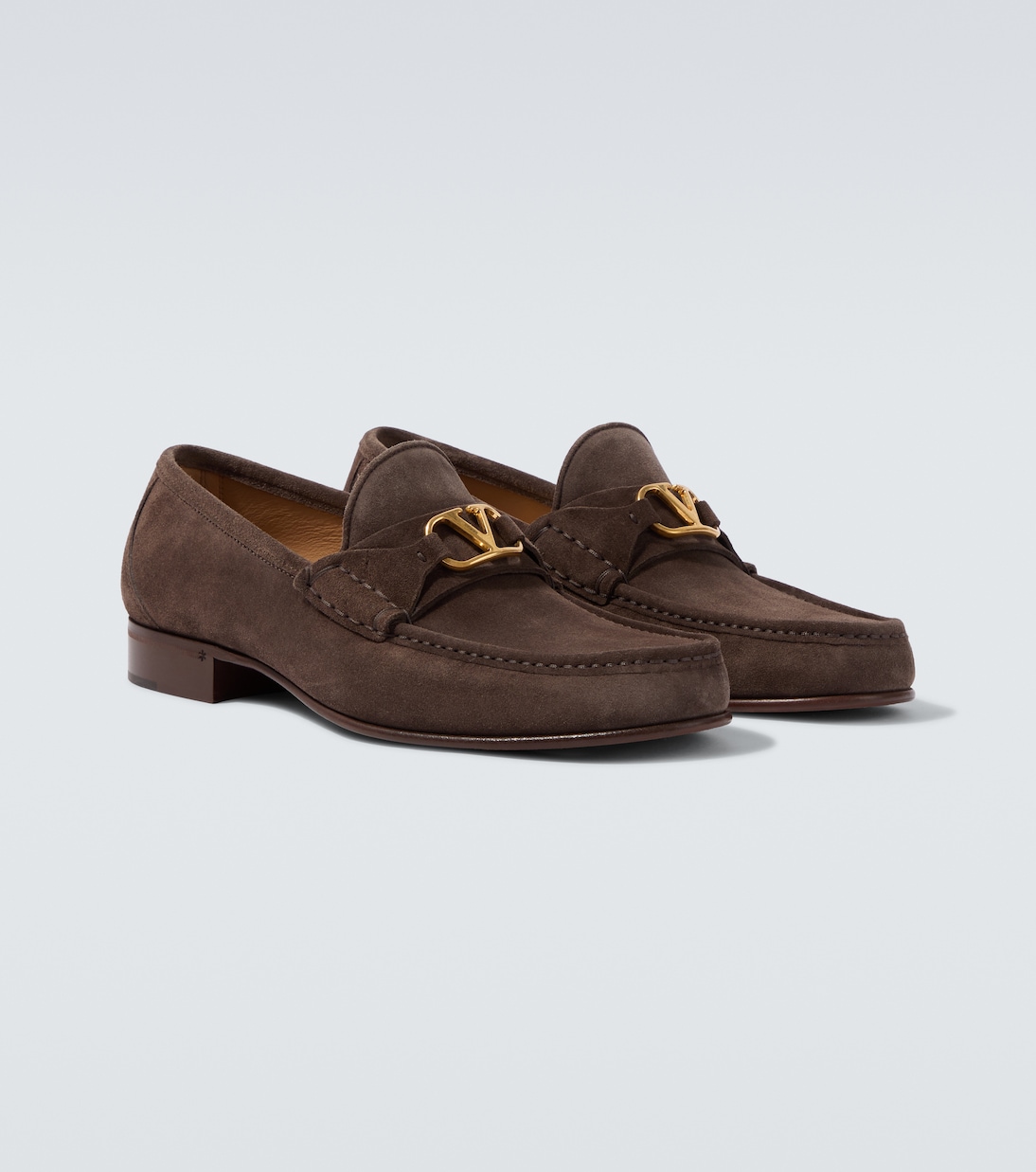 Loafers VLogo aus Veloursleder  | Valentino Garavani