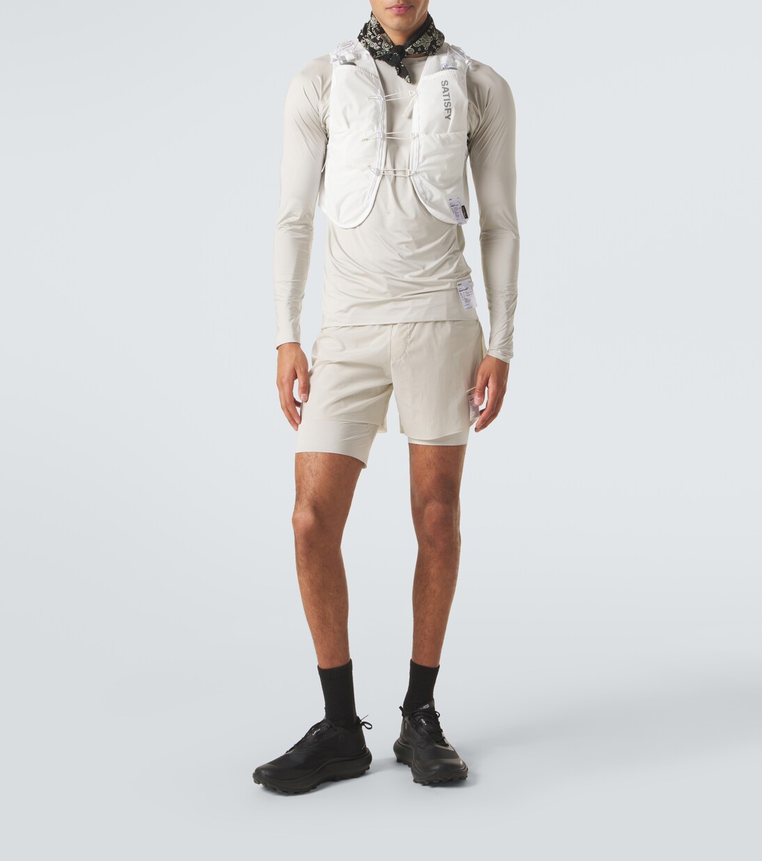 Shorts de running Heatcrush 8 Desert | Satisfy