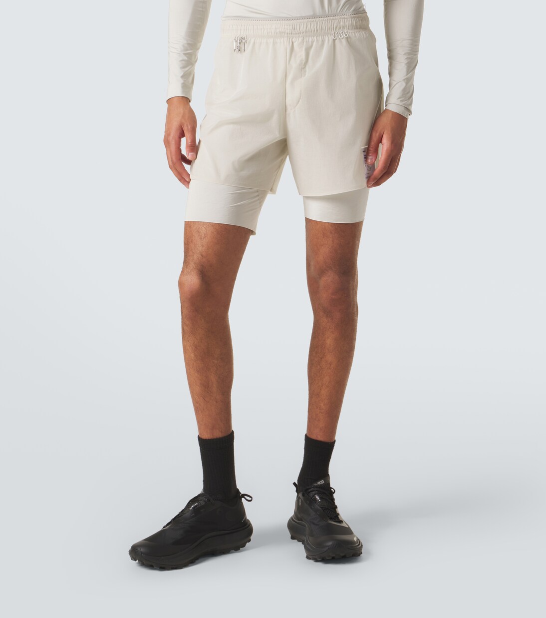 Shorts de running Heatcrush 8 Desert | Satisfy