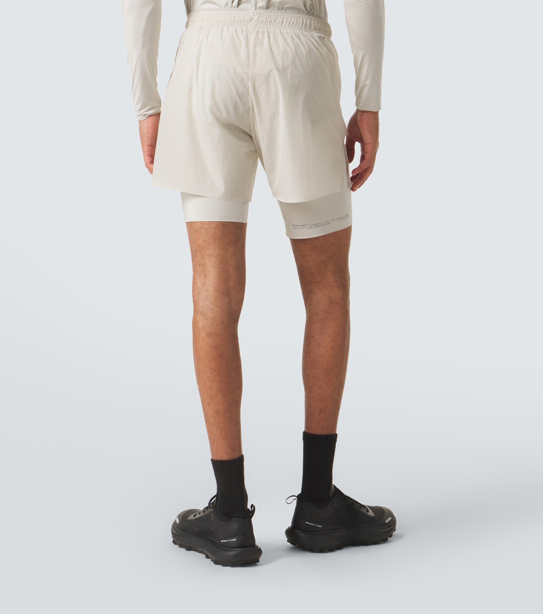 Shorts de running Heatcrush 8 Desert | Satisfy