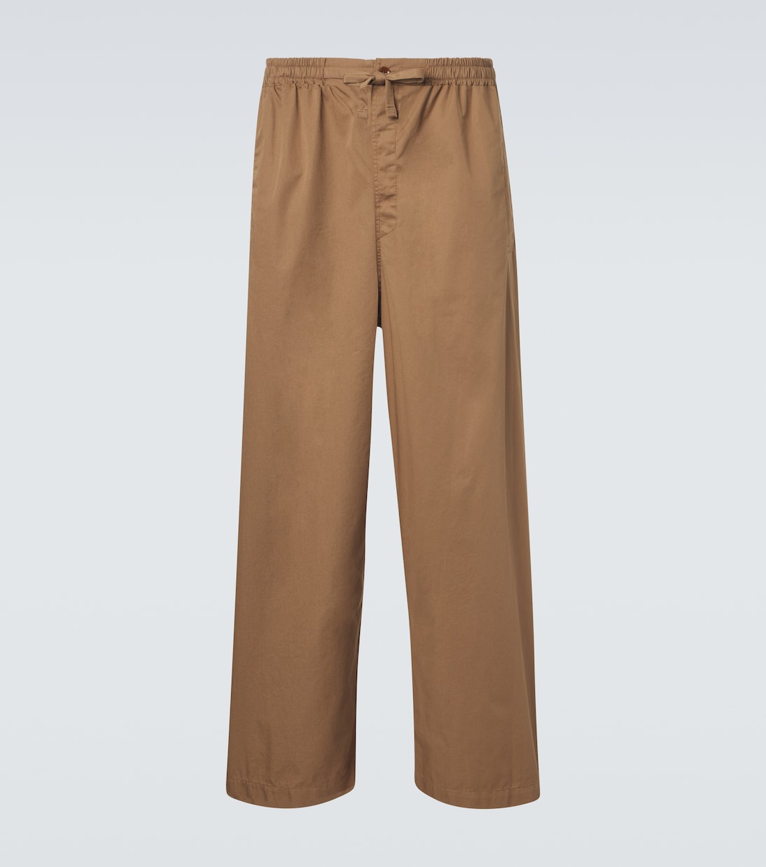 Cotton twill wide-leg pants | Lemaire