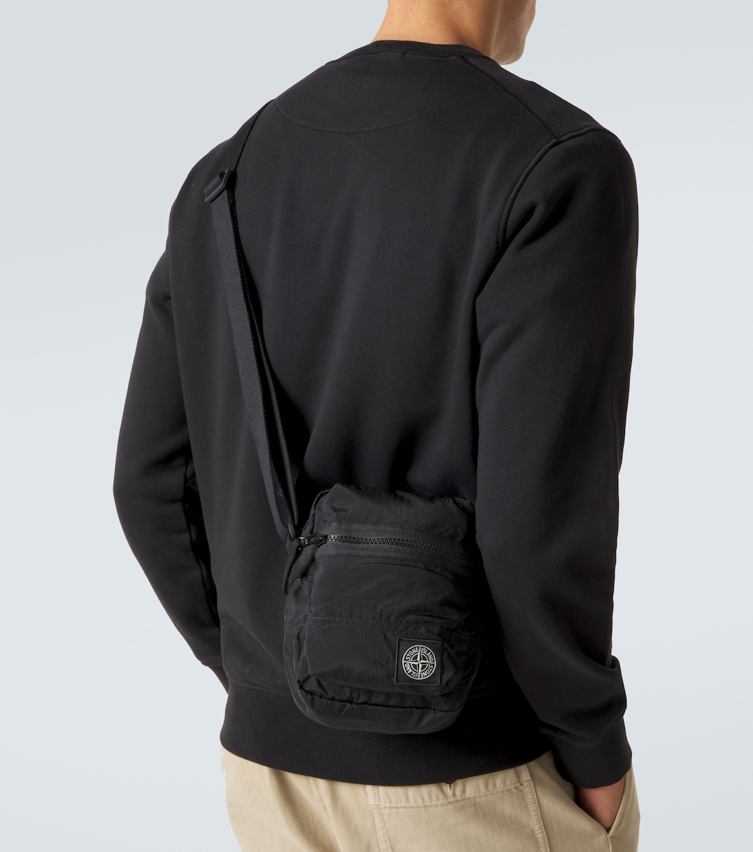 Compass poplin shoulder bag | Stone Island