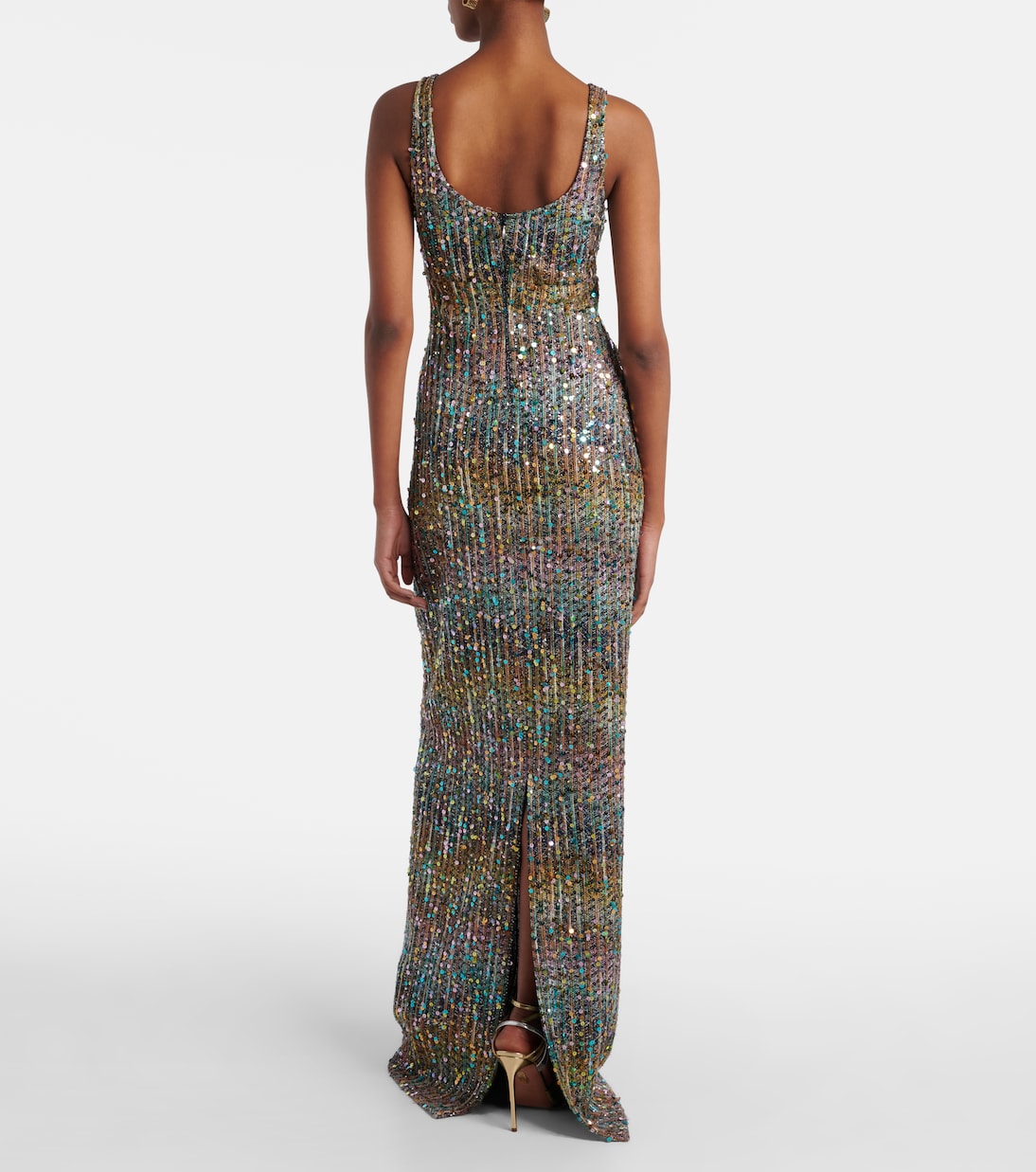 Sequined lamé gown | Missoni