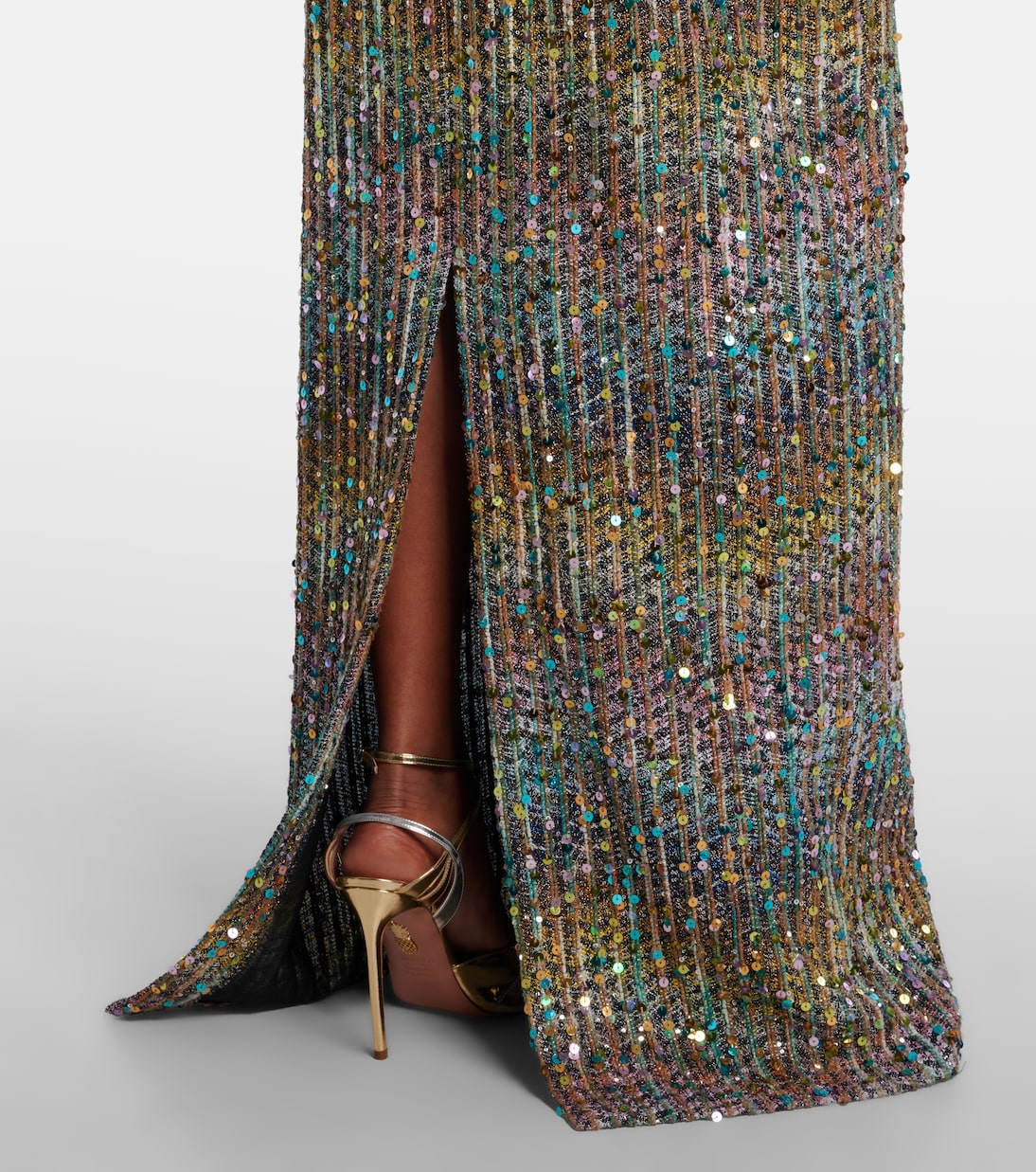 Sequined lamé gown | Missoni
