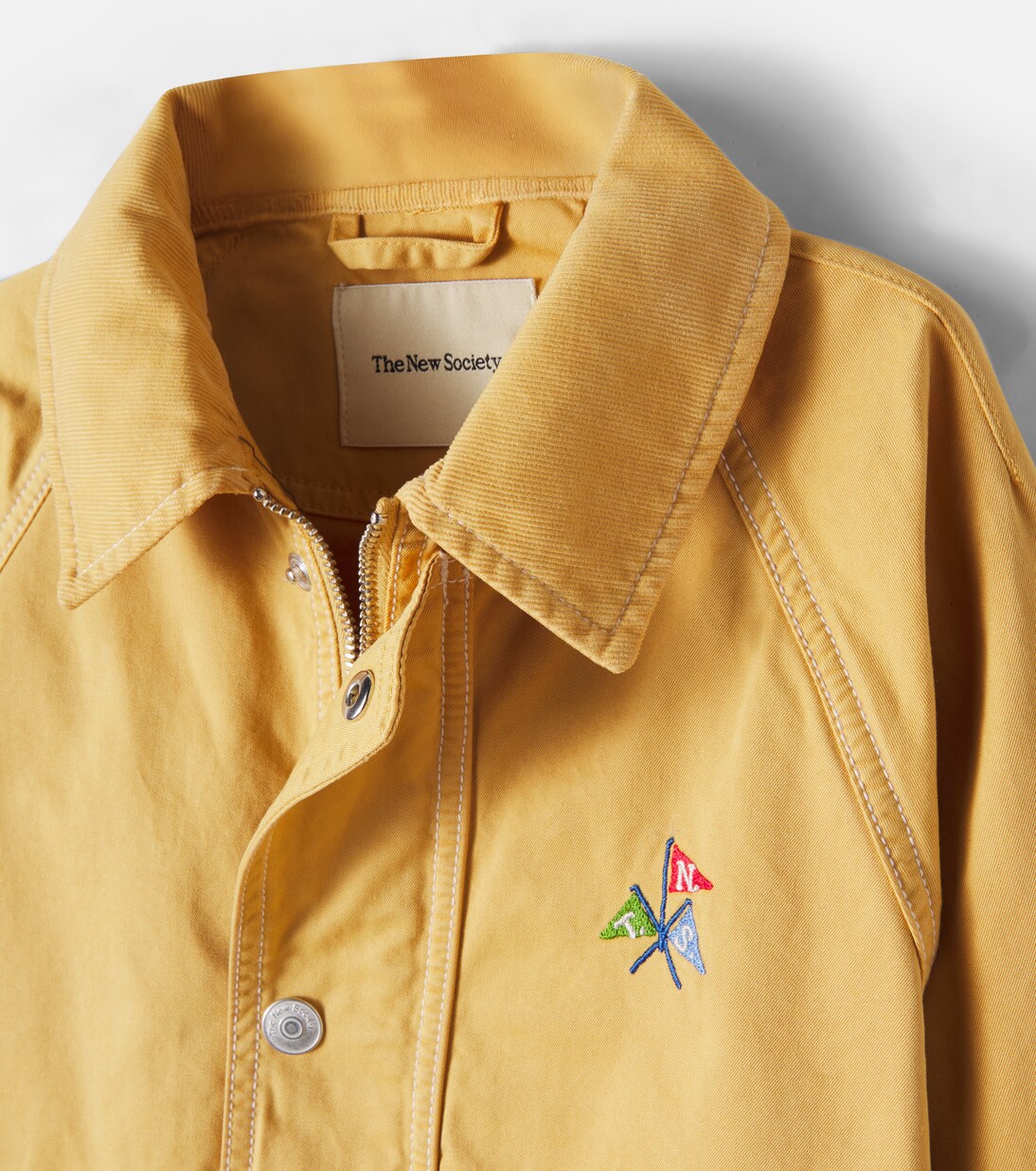Cosmos cotton canvas jacket | The New Society