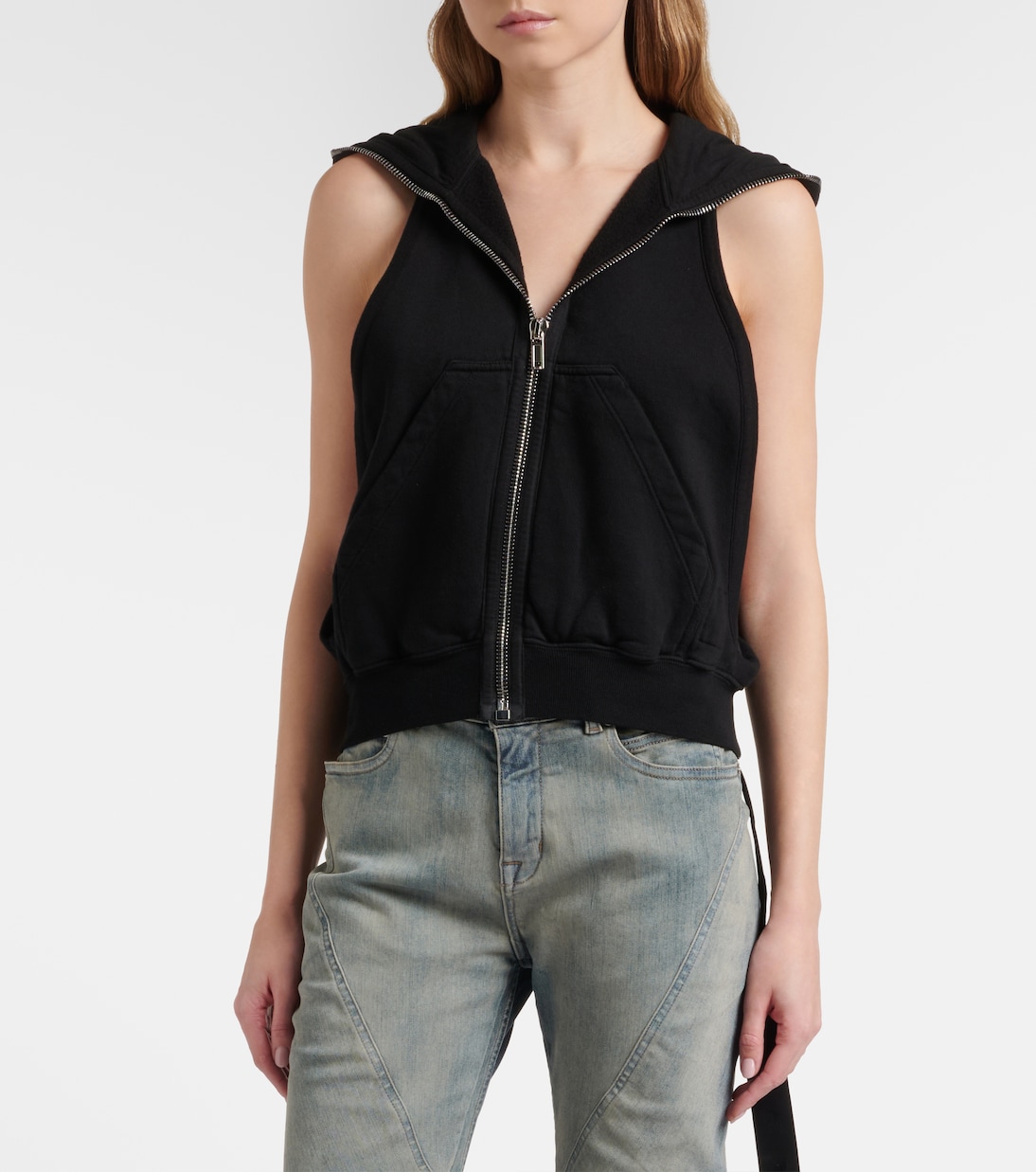 Cotton jersey vest | Rick Owens