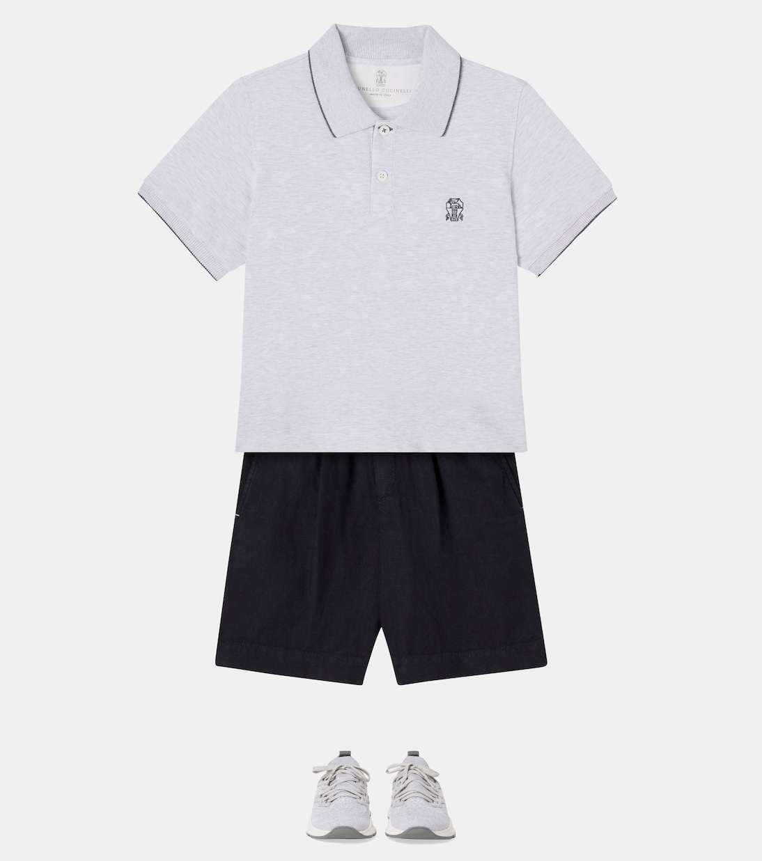 Shorts aus Leinen | Brunello Cucinelli Kids