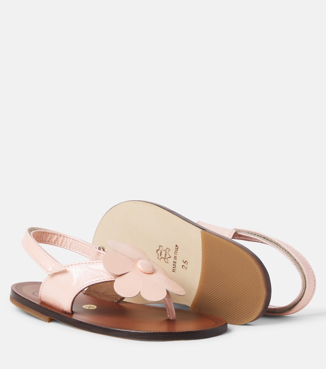 Sandalen aus Lackleder | PèPè