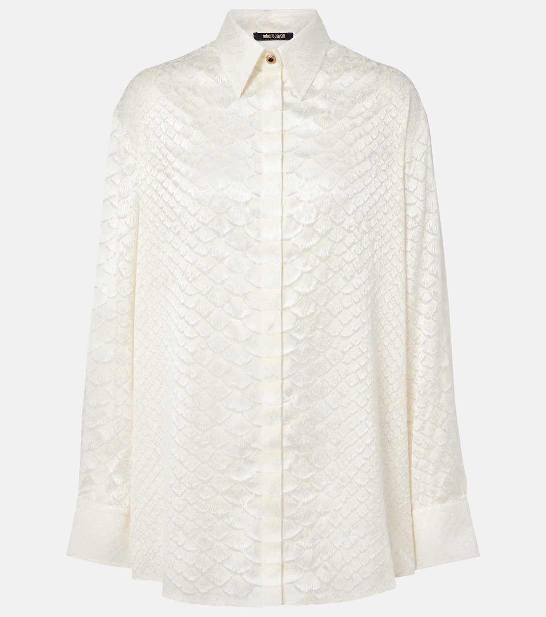 Snake-print shirt | Roberto Cavalli
