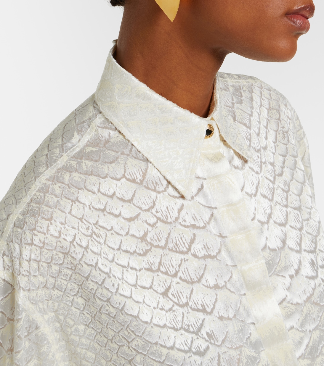 Snake-print shirt | Roberto Cavalli
