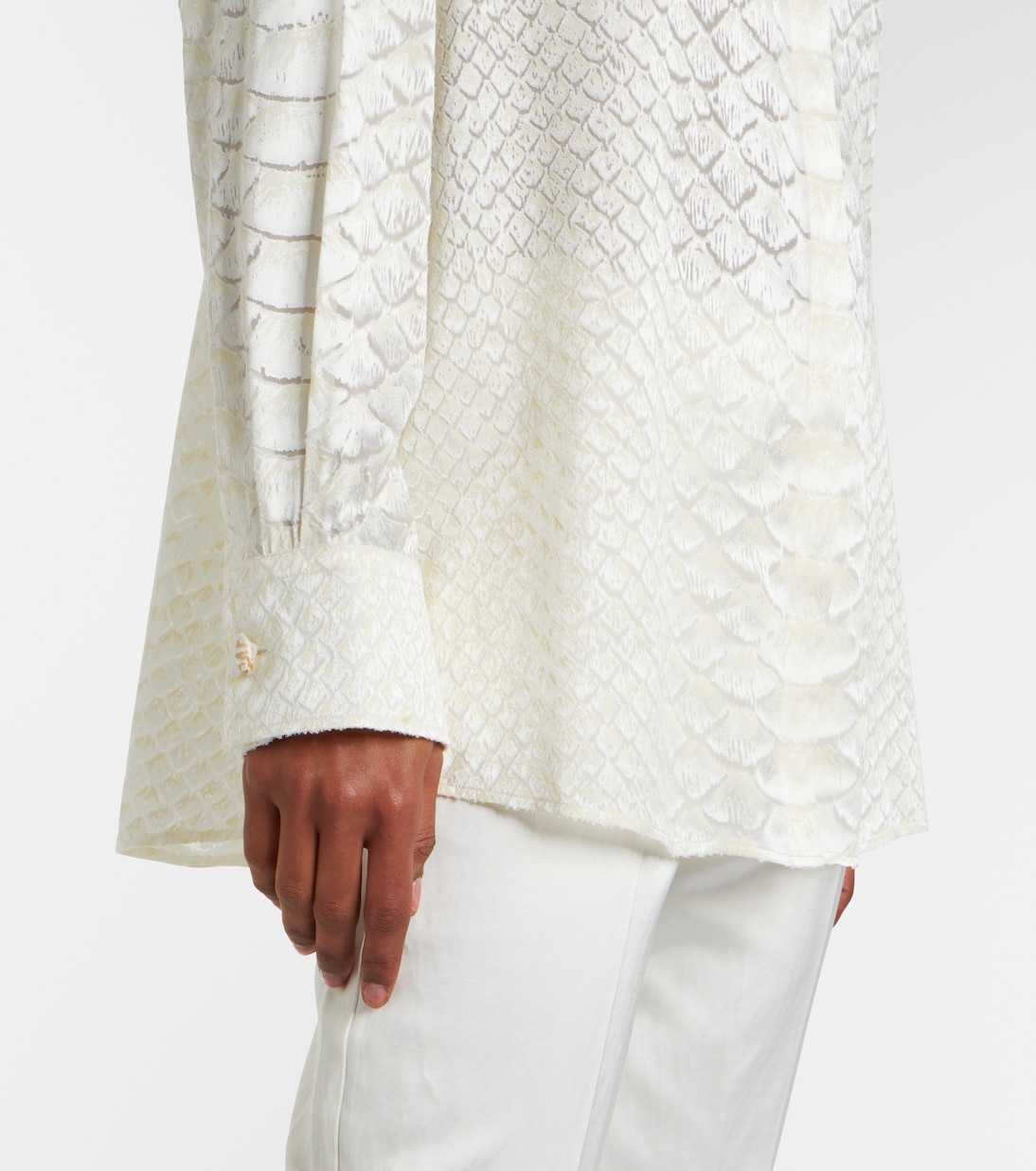 Snake-print shirt | Roberto Cavalli