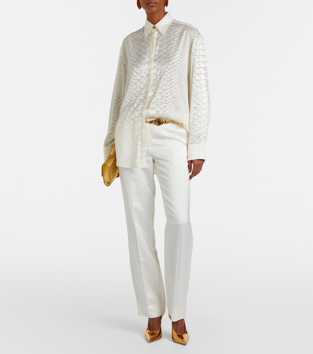 Snake-print shirt | Roberto Cavalli