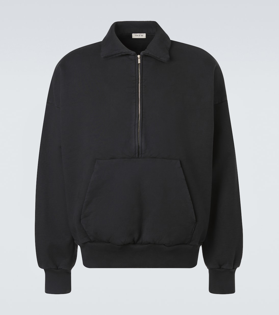 Cotton jersey half-zip sweatshirt | Fear of God