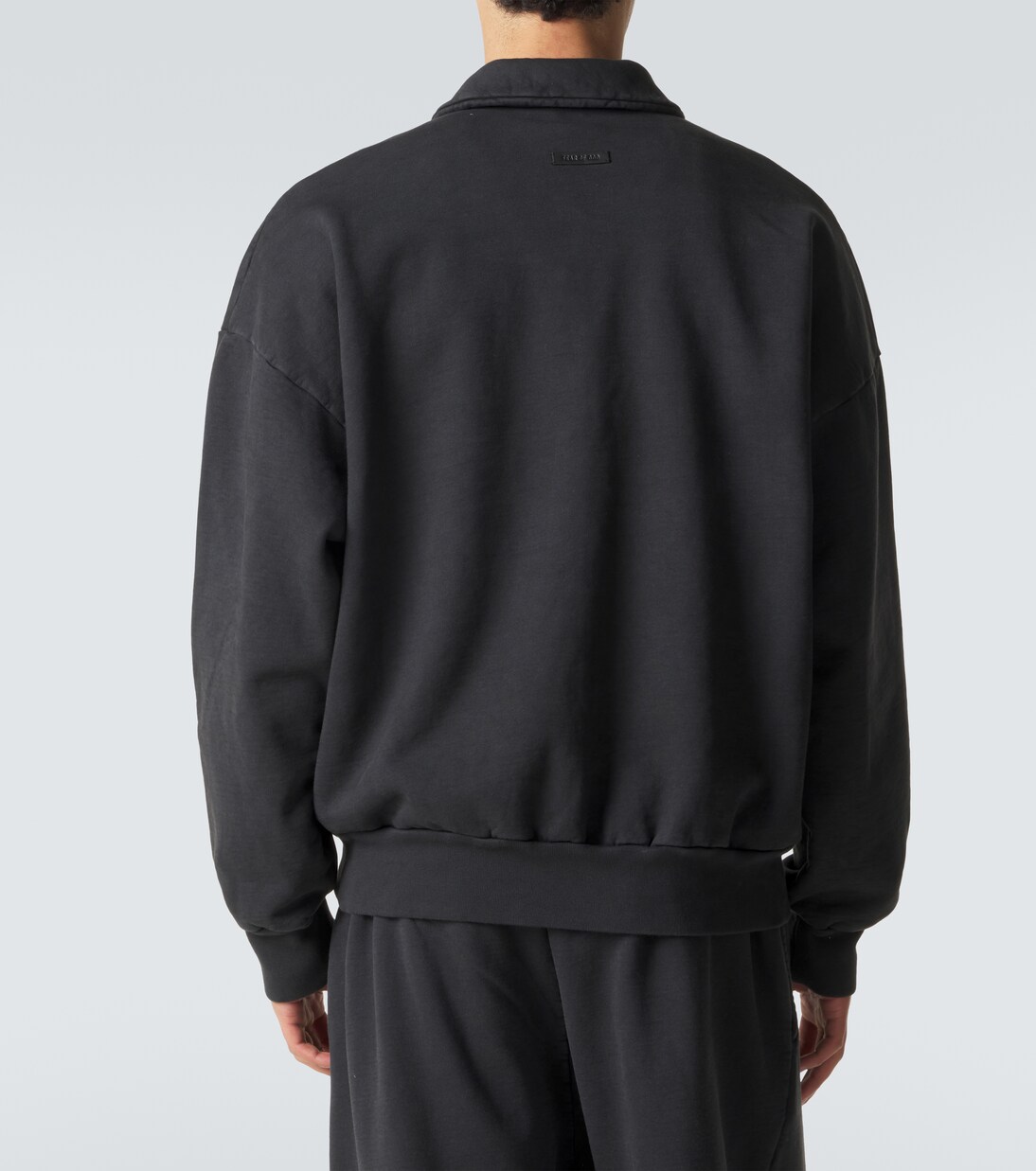 Cotton jersey half-zip sweatshirt | Fear of God