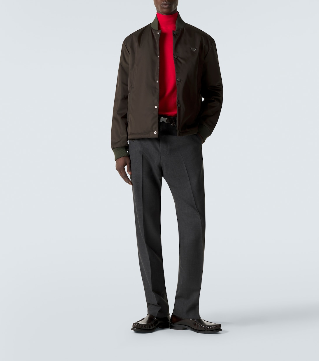 Cotton turtleneck sweater | Prada