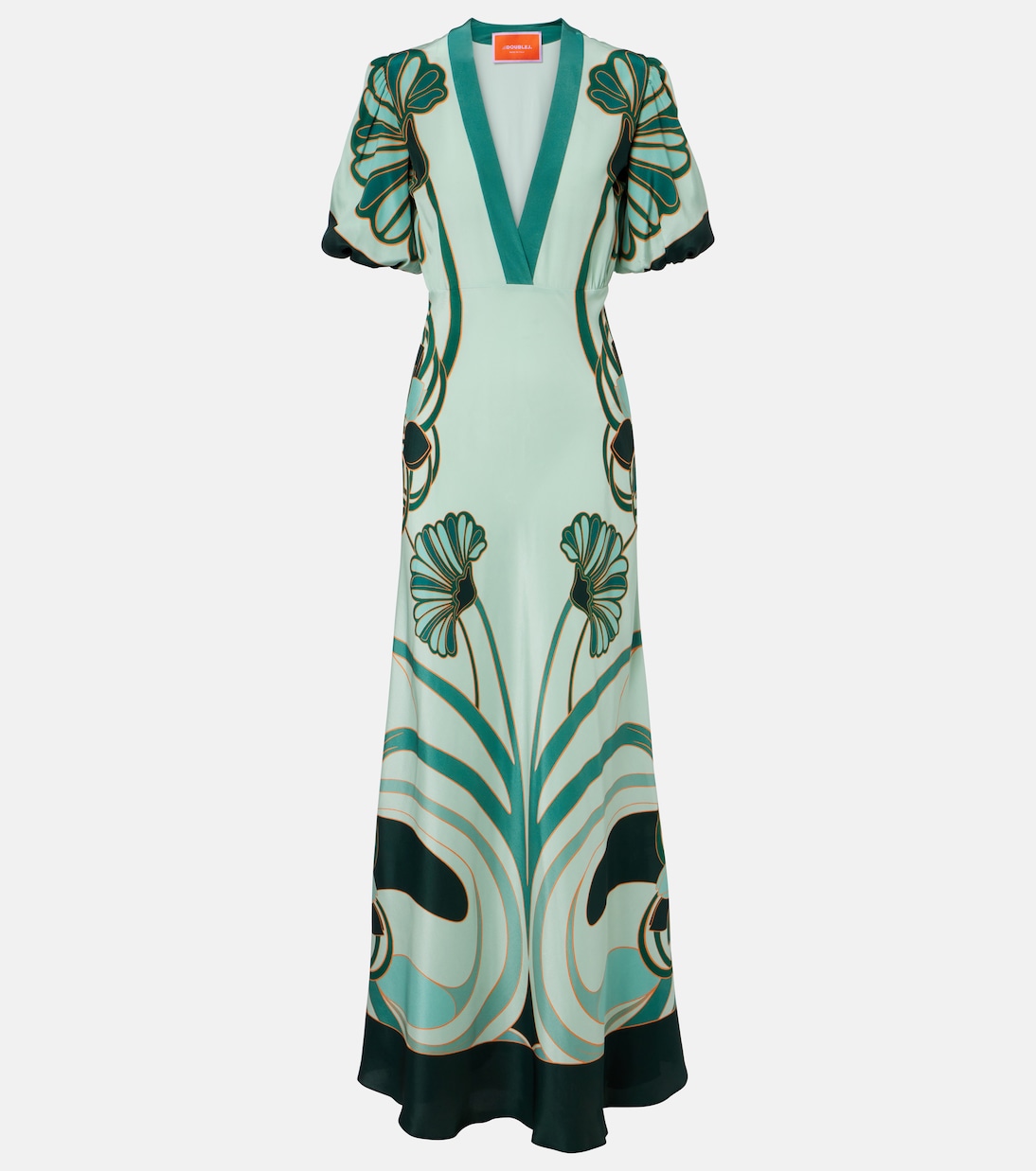 Marlene silk crêpe de chine maxi dress | La DoubleJ