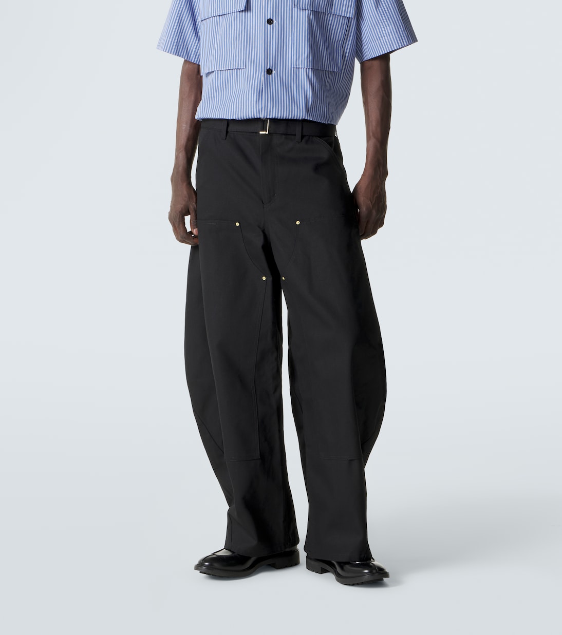 x Carhartt WIP pantalones barrel de algodón | Sacai