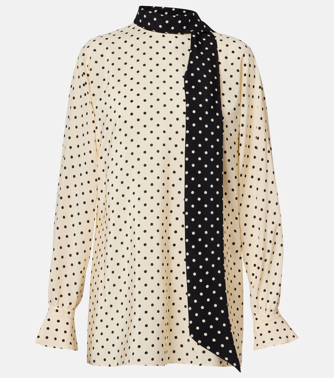 Plusdepois silk crêpe de chine blouse | Valentino
