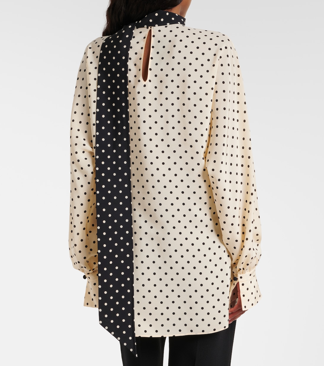 Plusdepois silk crêpe de chine blouse | Valentino
