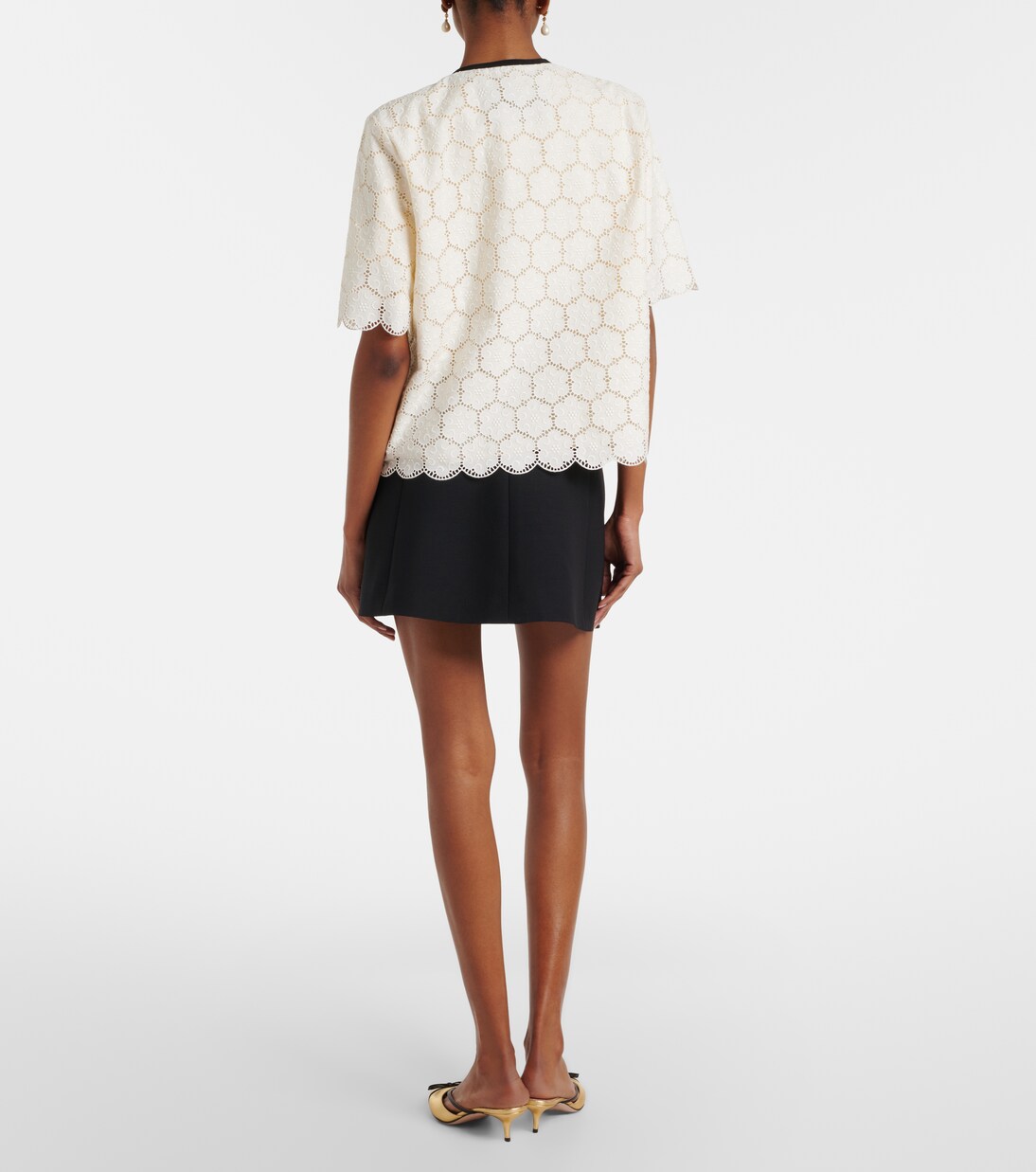 Crepe Couture miniskirt | Valentino