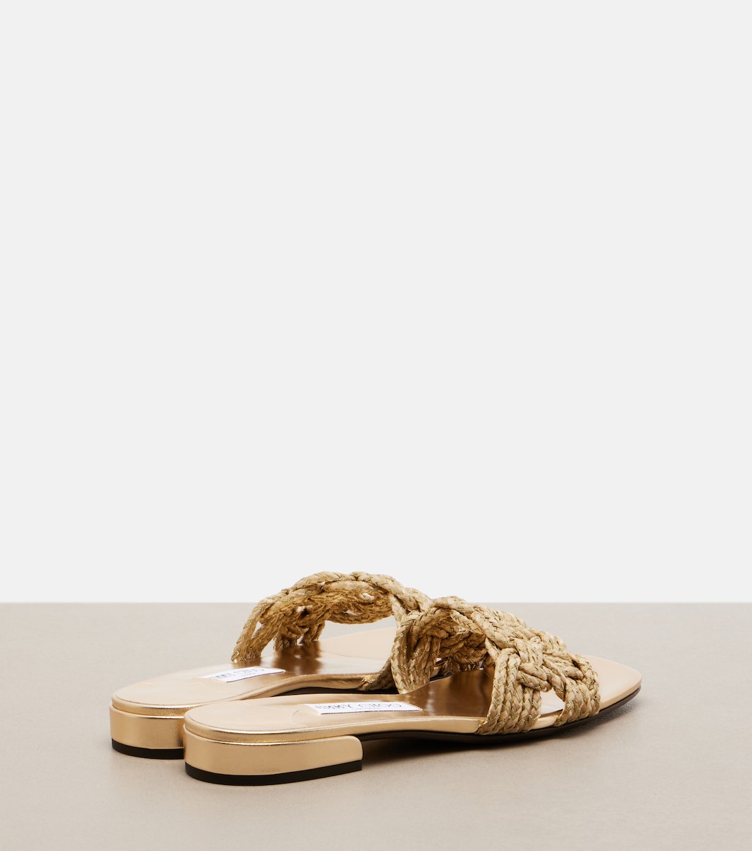 Chara woven slides | Jimmy Choo