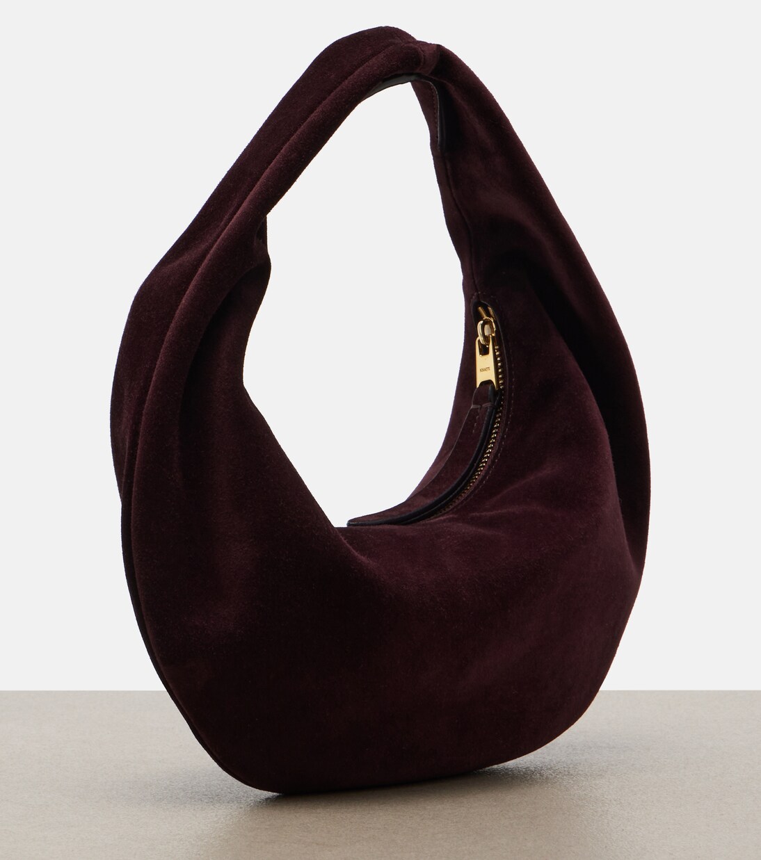 Olivia Mini suede shoulder bag | Khaite
