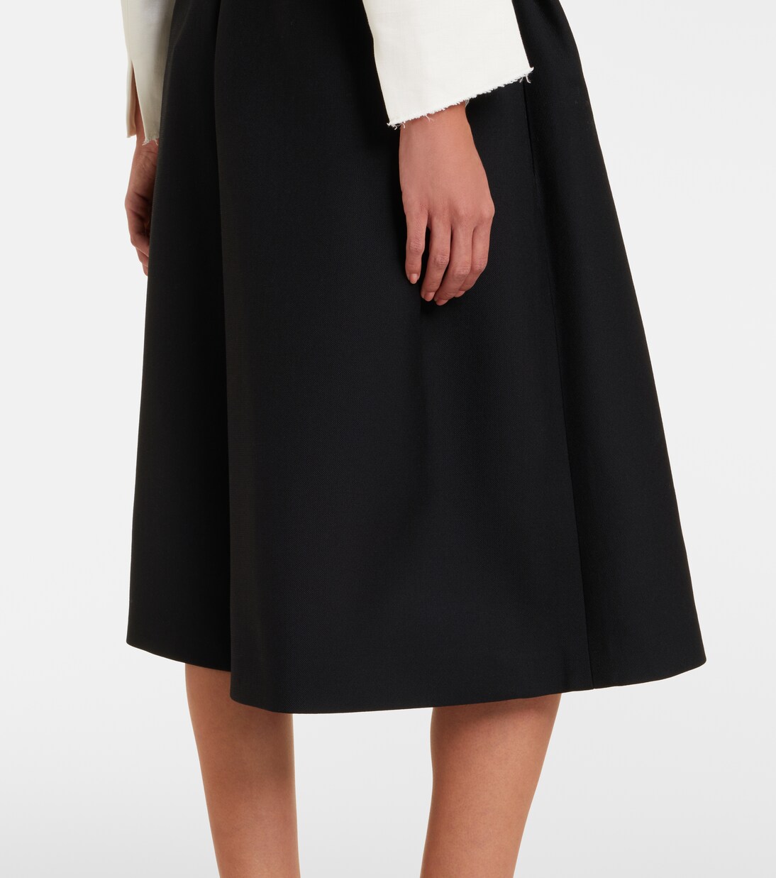 Fauna virgin wool Bermuda shorts | The Row
