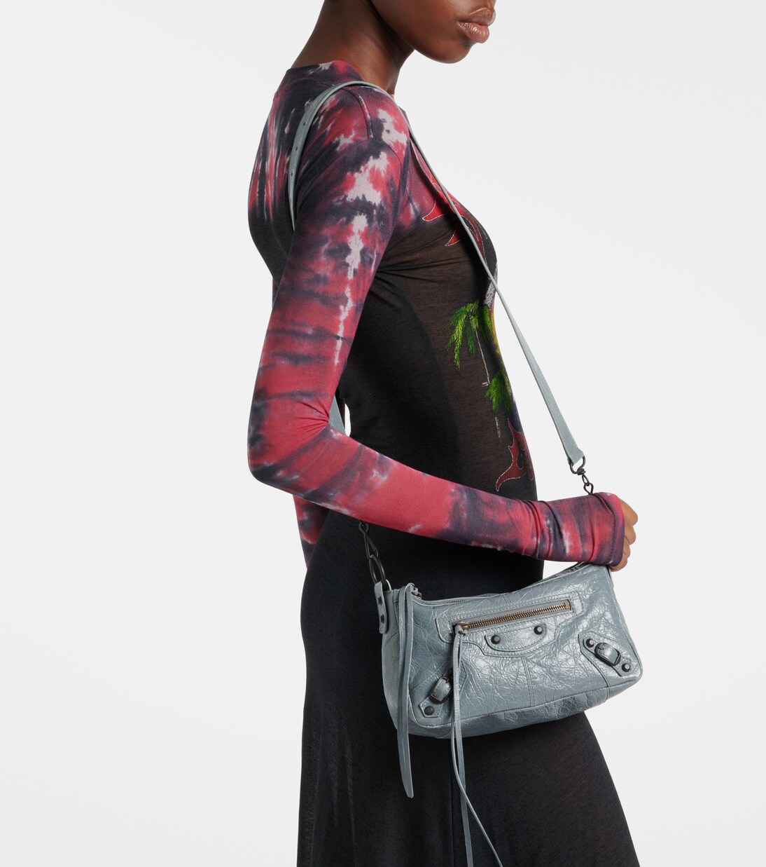 Le City Moto Mini leather shoulder bag | Balenciaga