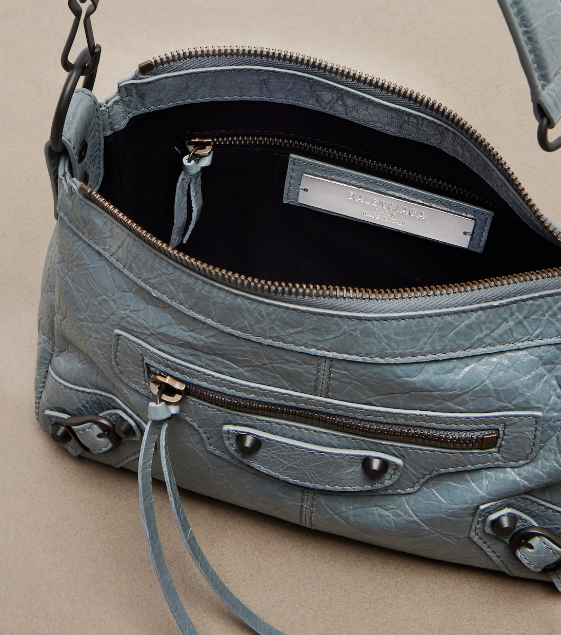 Le City Moto Mini leather shoulder bag | Balenciaga