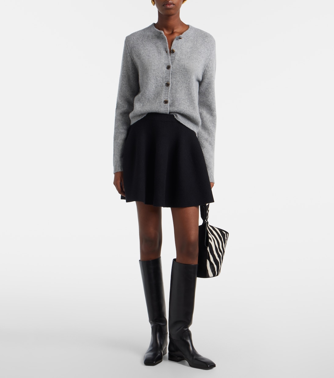 Wren cashmere miniskirt | Lisa Yang