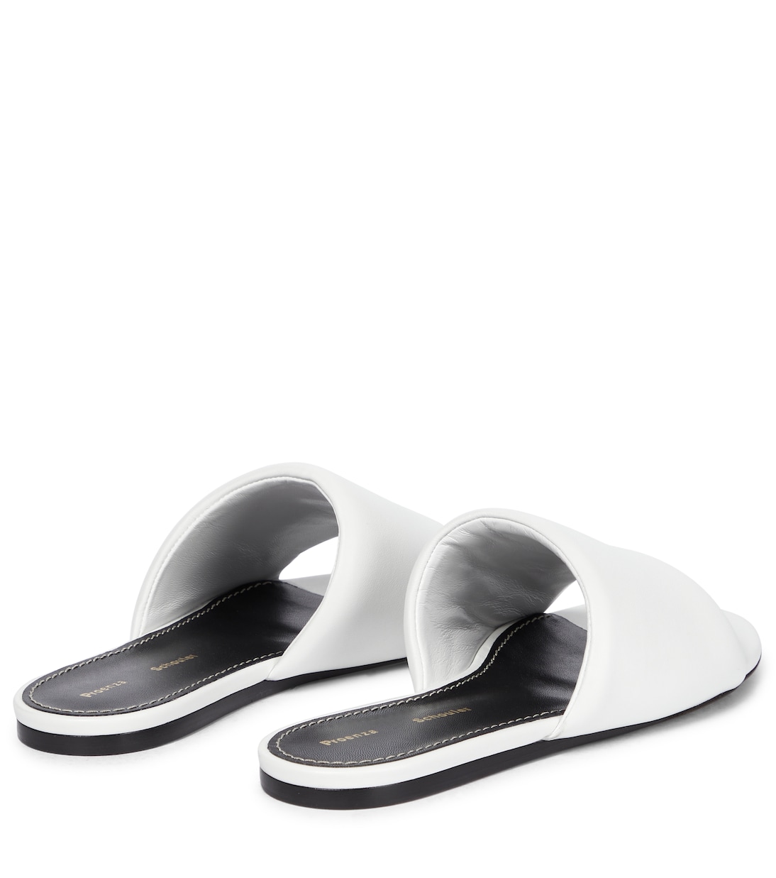 Pantoletten aus Leder | Proenza Schouler