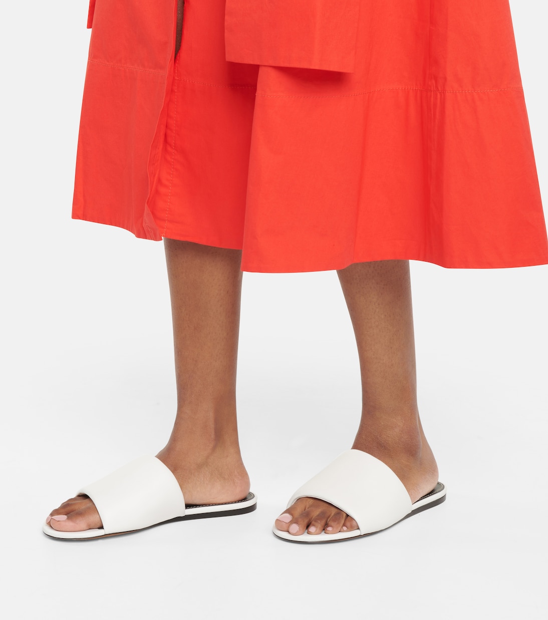 Pantoletten aus Leder | Proenza Schouler